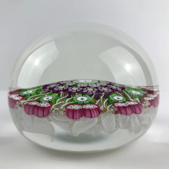 Perthshire 1979 Skier Pine Tree Picture Cane Millefiori Twist PP27? Paperweight - Picture 4 of 16